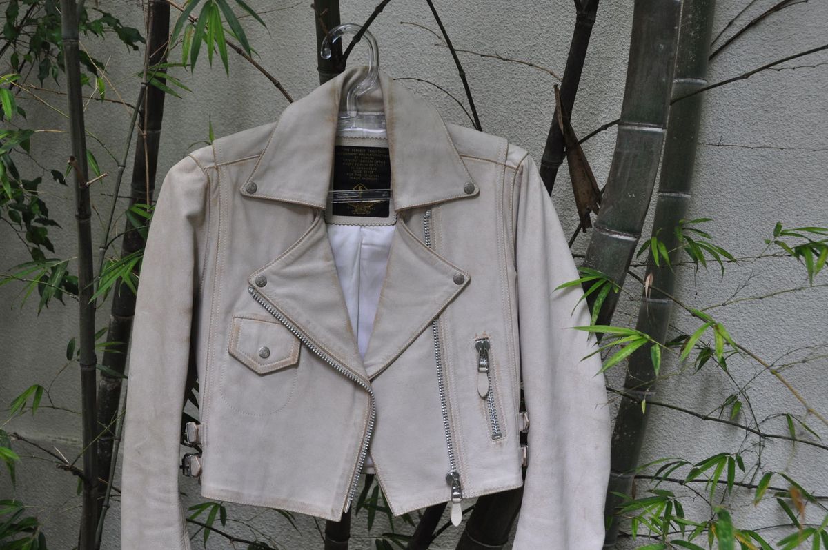 jaqueta de couro forum feminina