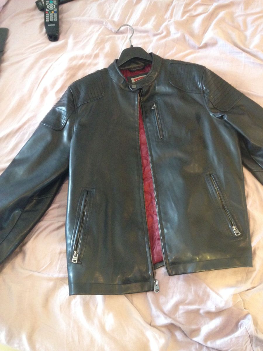 jaqueta de couro levis masculina preço