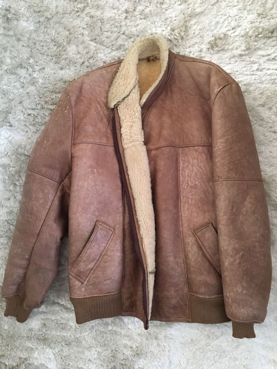 jaqueta de couro masculina sob medida