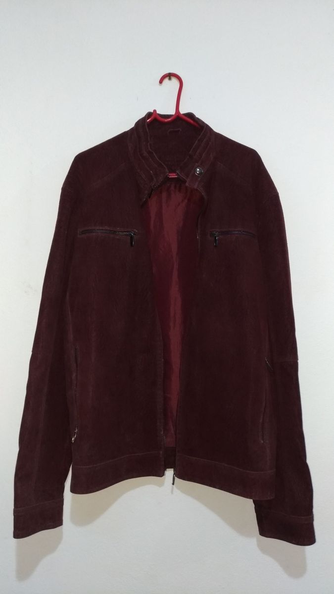 jaqueta de couro lorenzo