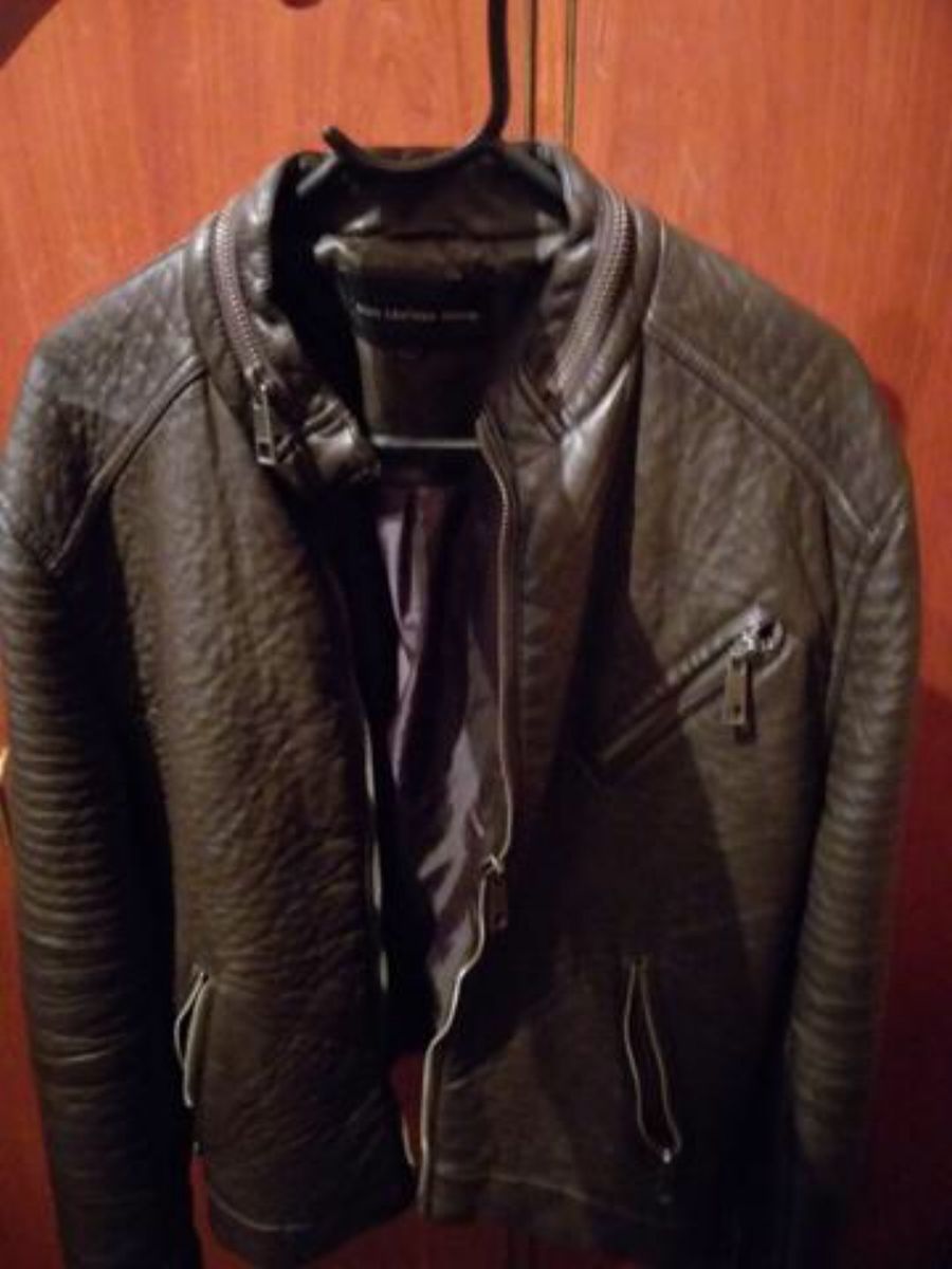 jaqueta de couro ellus masculina