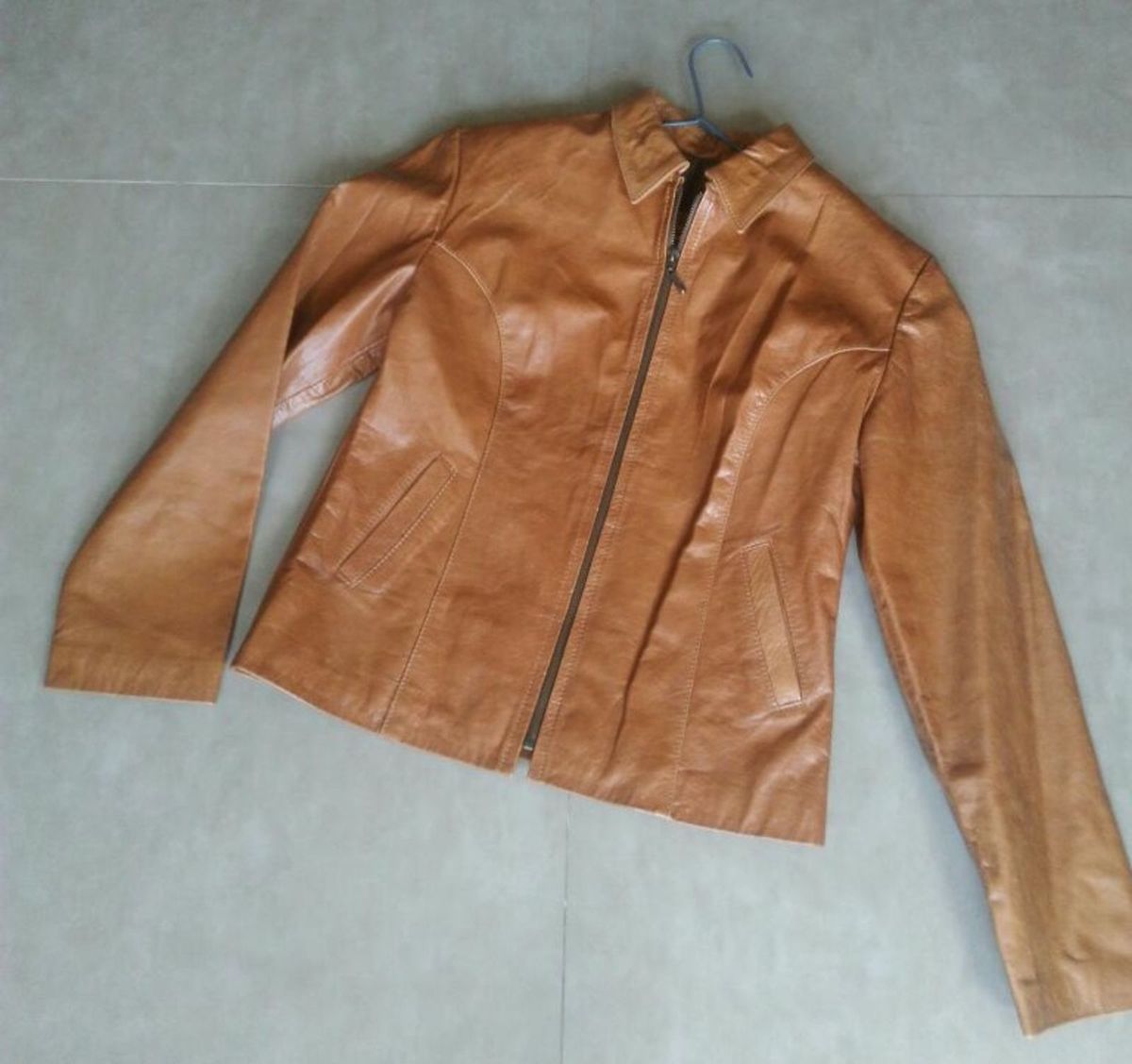 jaqueta de couro feminina enjoei