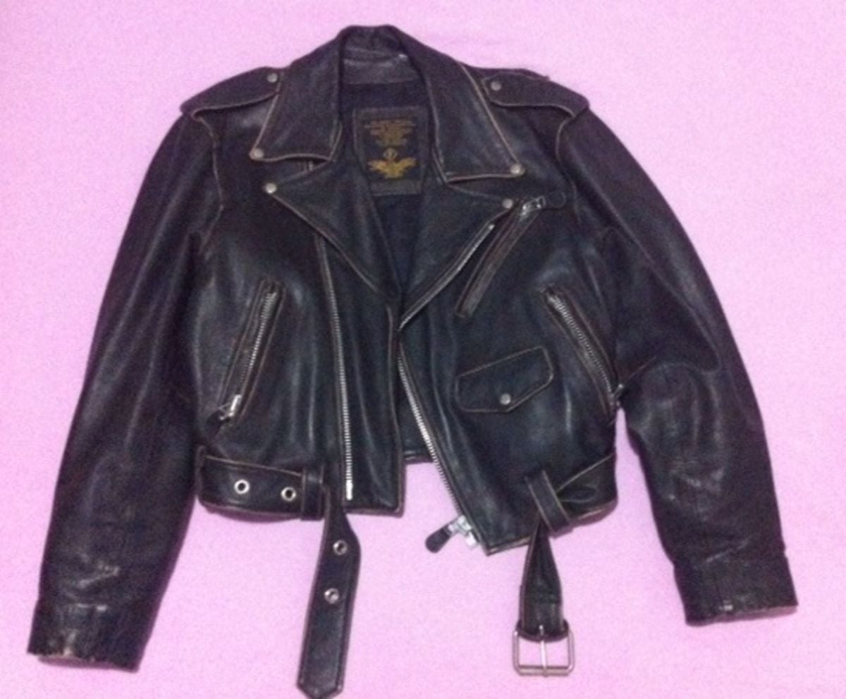 jaqueta de couro forum feminina