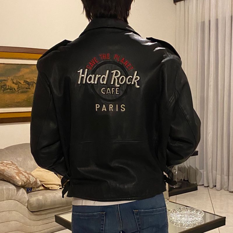 Jaqueta Couro Masculina Jaqueta Jeans Masculina Rock Jaqueta Hard