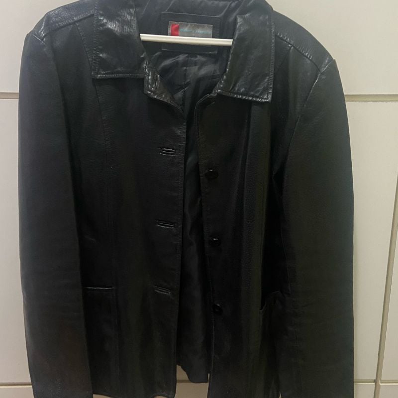 Jaqueta de Couro Legítimo Bunnys Casaco Feminino Bunnys Usado 73211974  enjoei