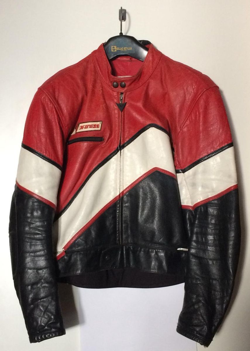 jaqueta dainese couro usada