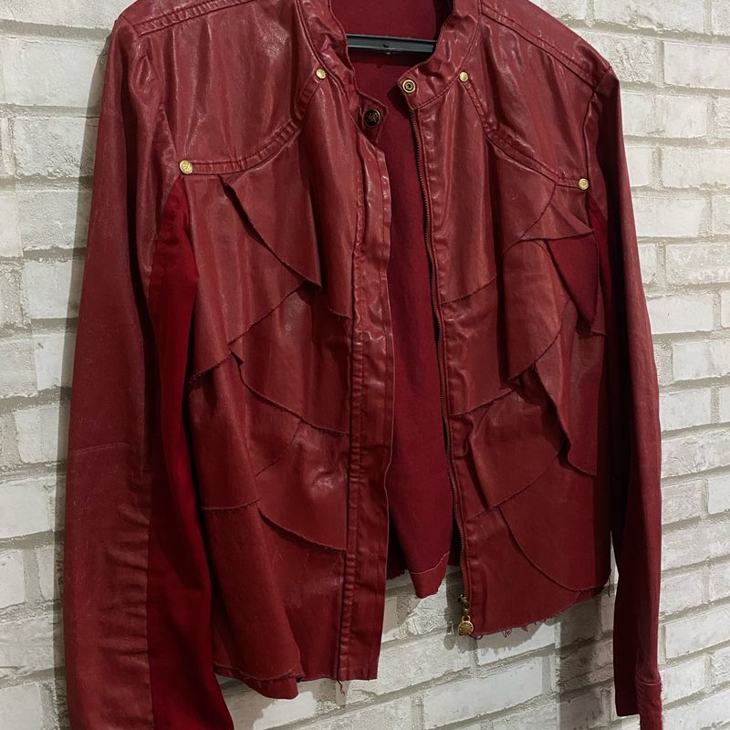 Jaqueta Couro Jaqueta Morena Rosa Jaqueta De Couro Morena Rosa