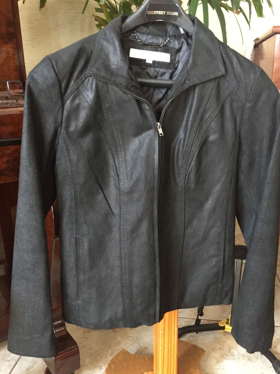 jaqueta de couro wilson leather