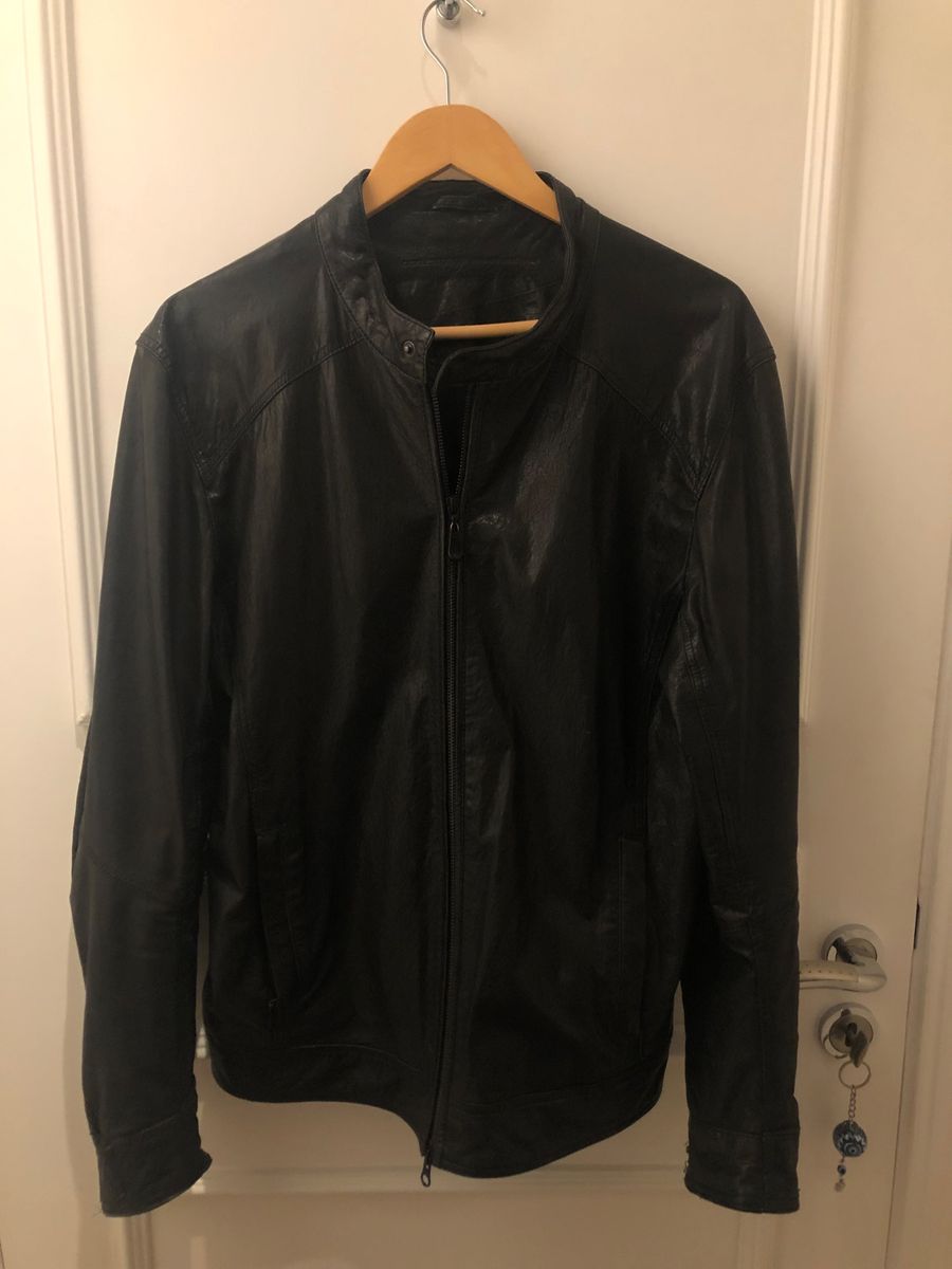 jaqueta de couro osklen