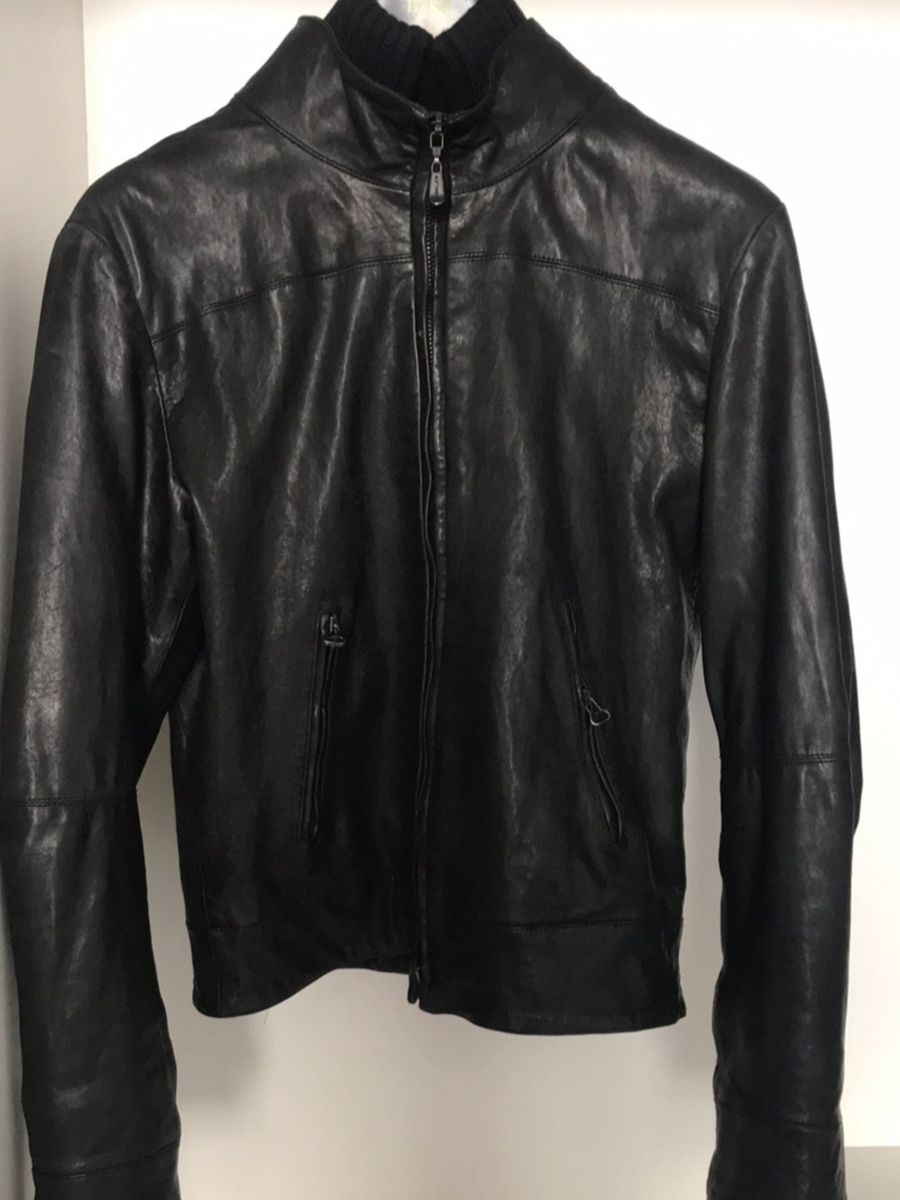 jaqueta de couro osklen