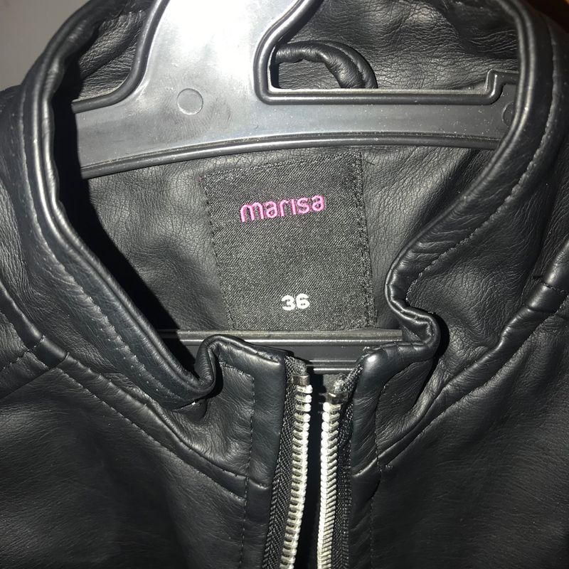 Jaqueta de couro masculina hot sale marisa