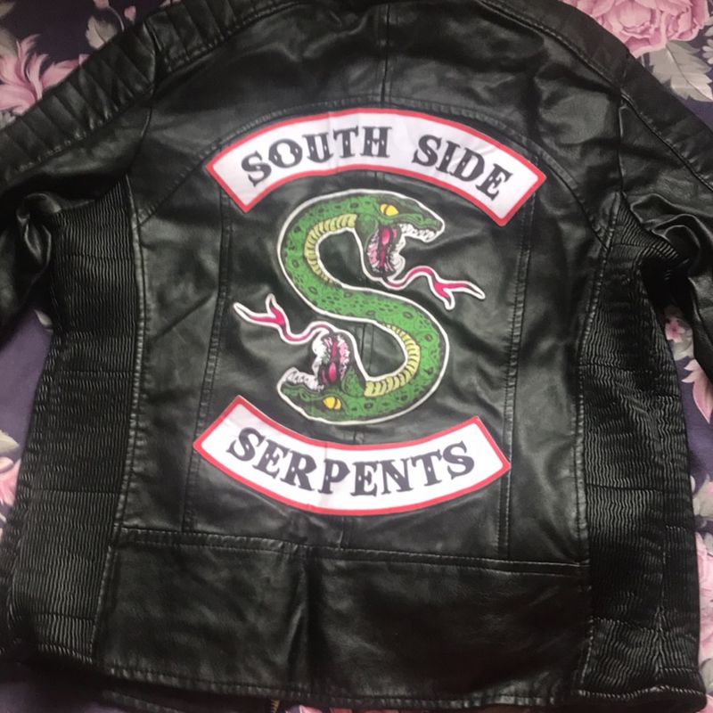 Jaqueta de riverdale serpentes 2024 feminina