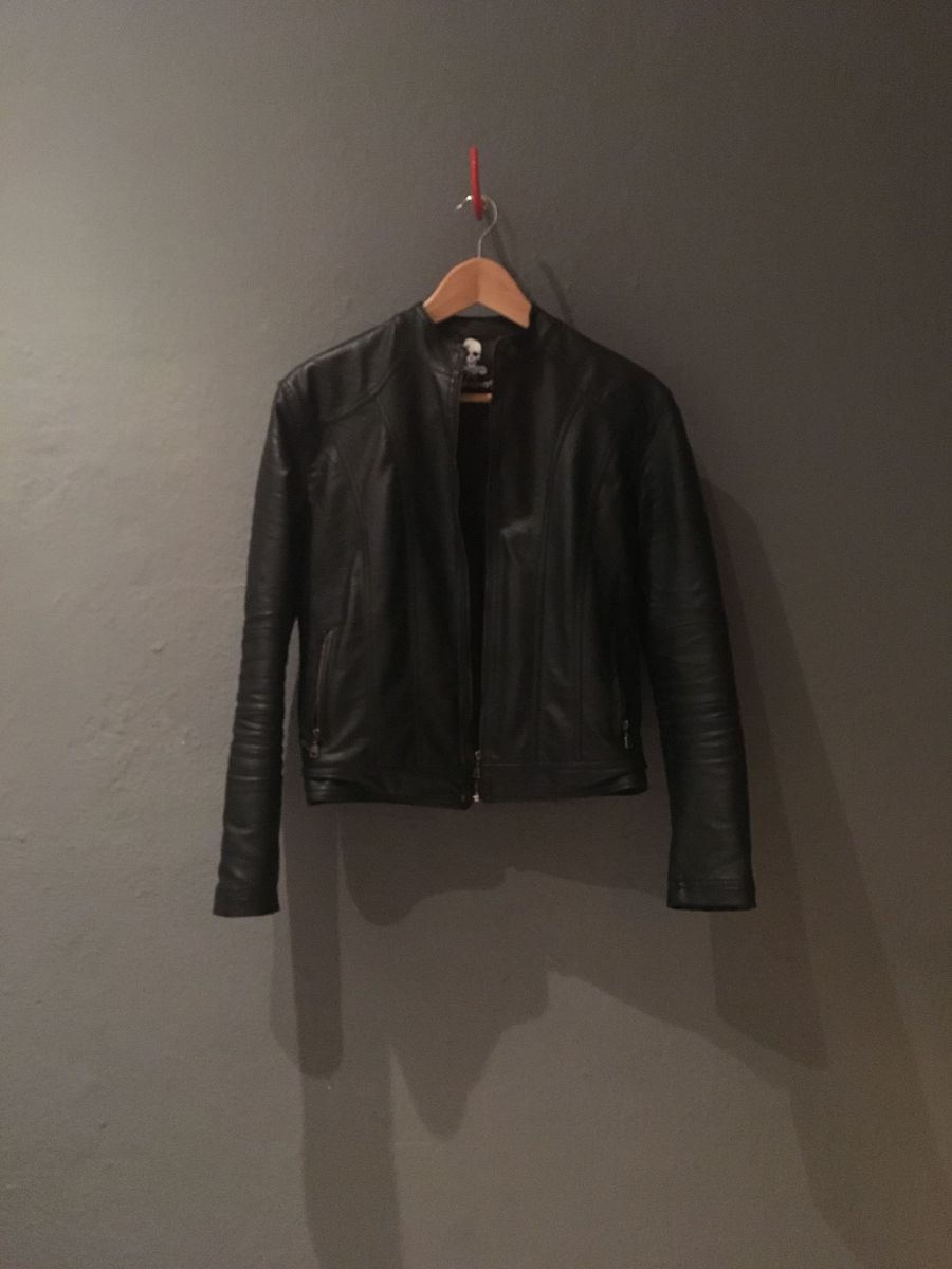 jaqueta de couro galeria do rock