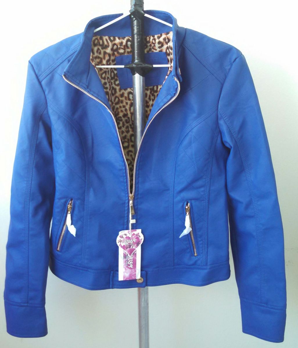 jaqueta de couro susy