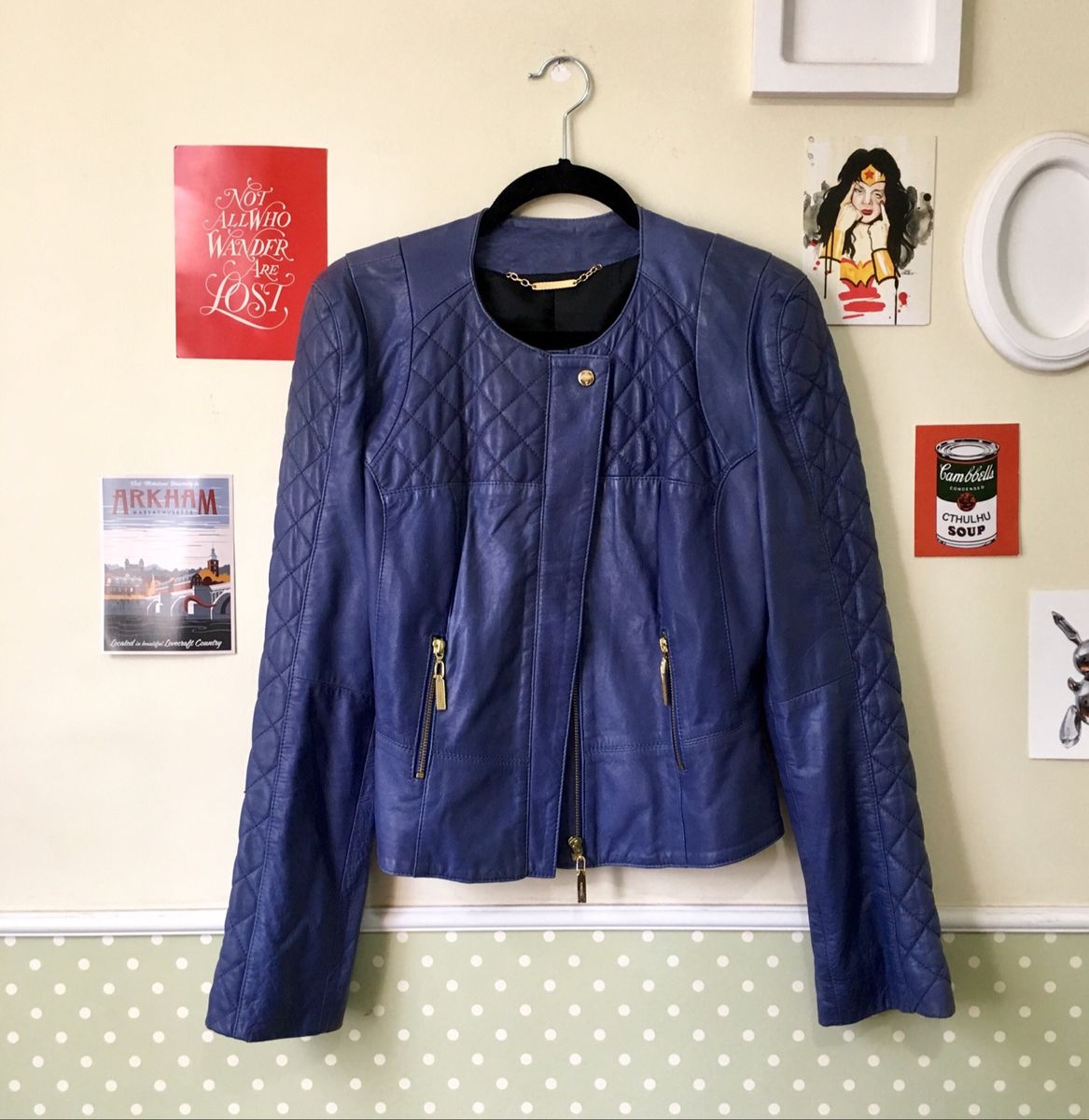 jaqueta couro tufi duek