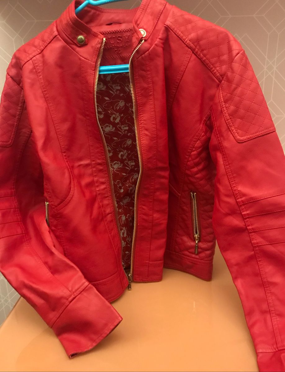 jaqueta de couro susy