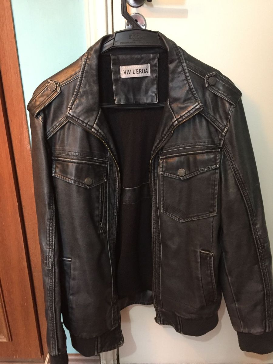 jaqueta viv leroa masculina