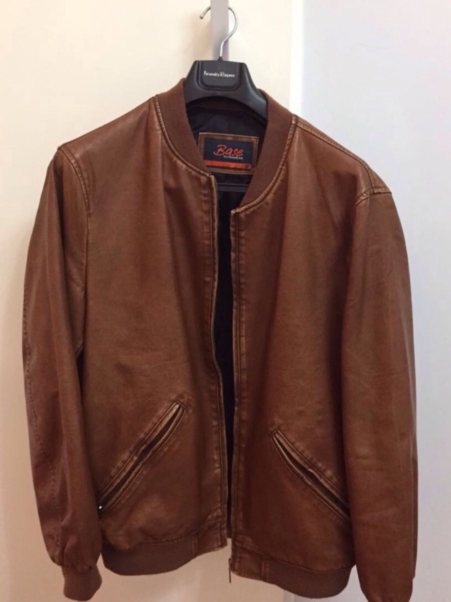 jaqueta couro dudalina