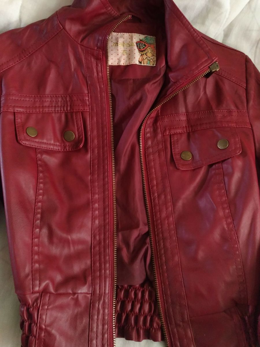 lojas marisa jaqueta de couro feminina