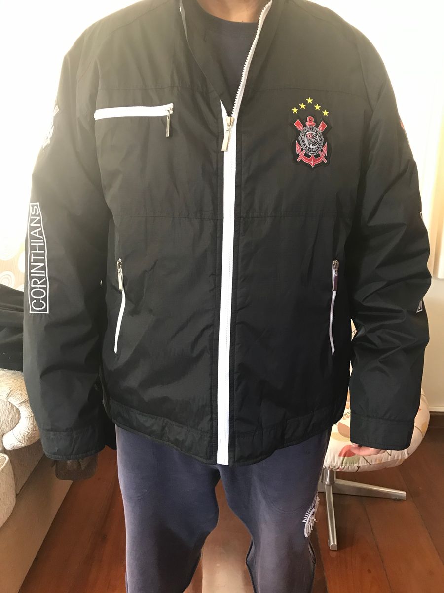 jaqueta de frio do corinthians