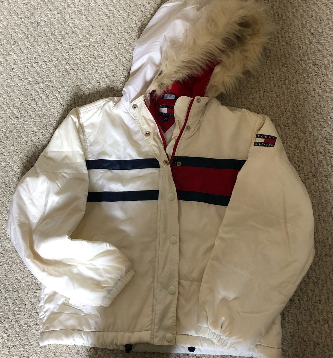 jaqueta nylon tommy hilfiger