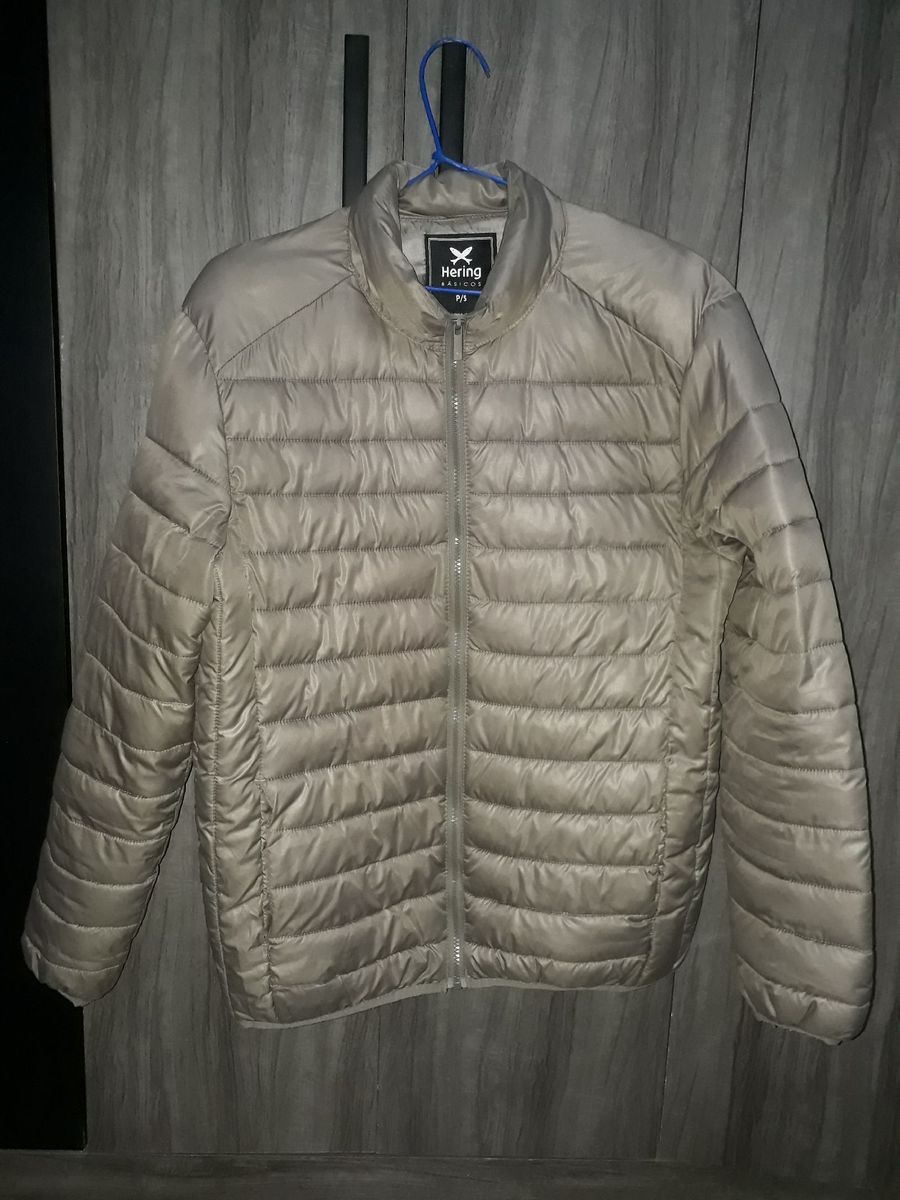 jaqueta de nylon masculina hering