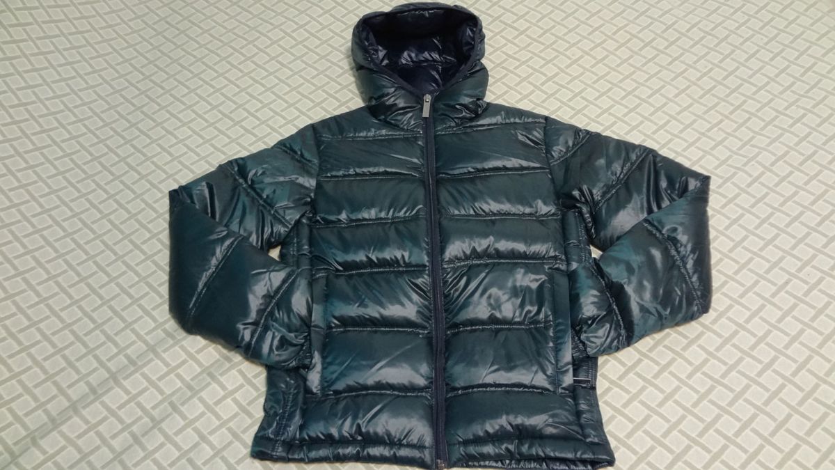 casaco pluma de ganso zara