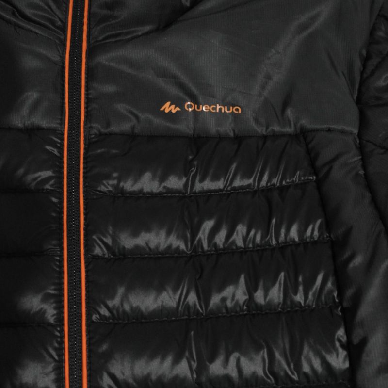 Doudoune quechua noir discount orange