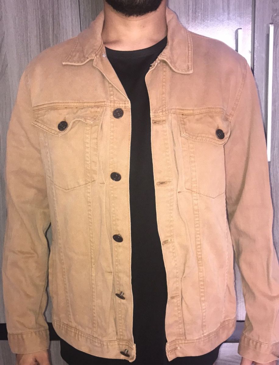 jaqueta de couro riachuelo masculina