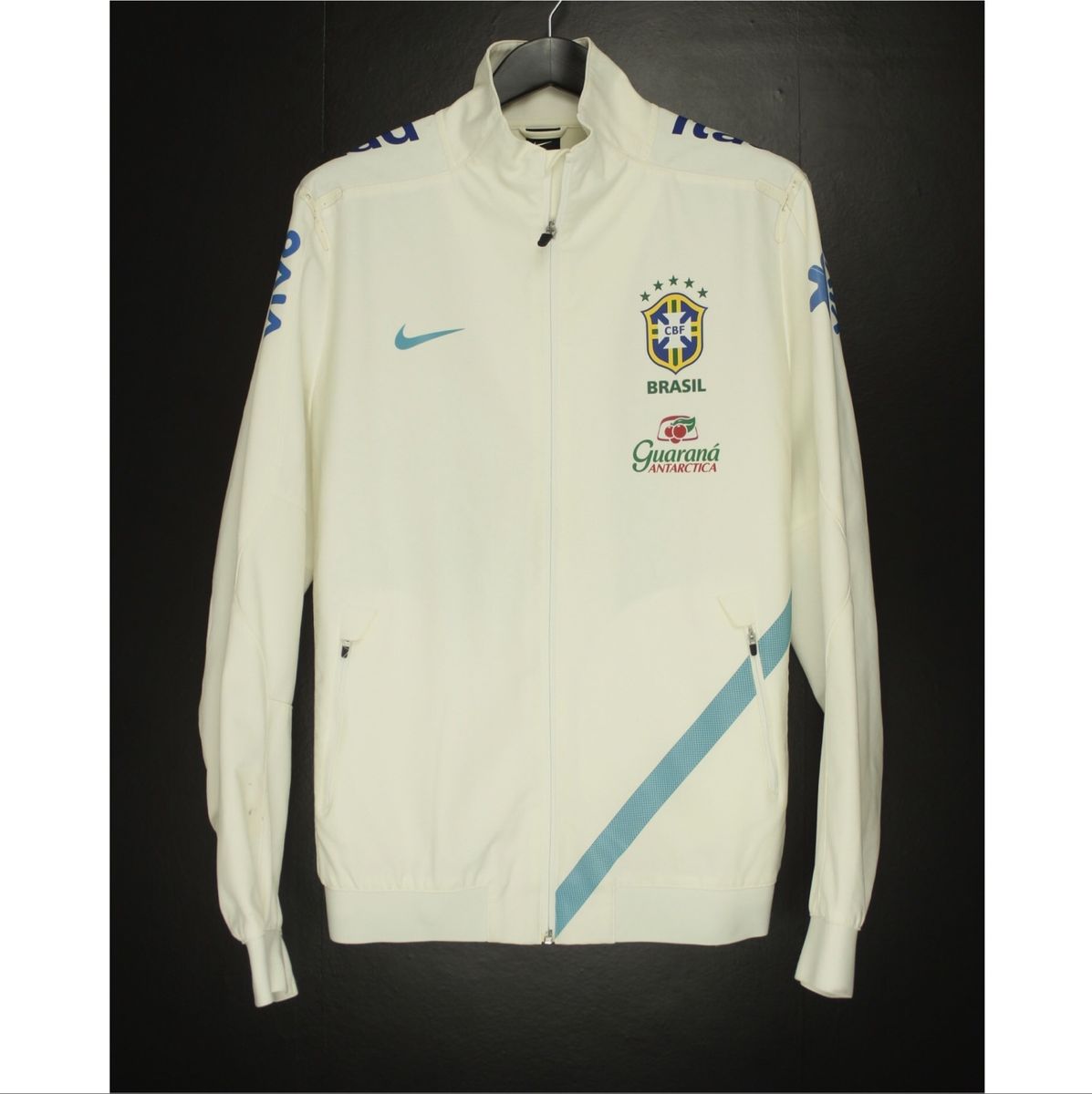 Jaqueta Brasil Nike treino – Memorias do Esporte