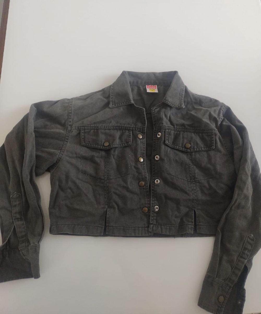 Jaqueta Distroyer Relíquia da Clock House C&a Casaco Feminino Clock