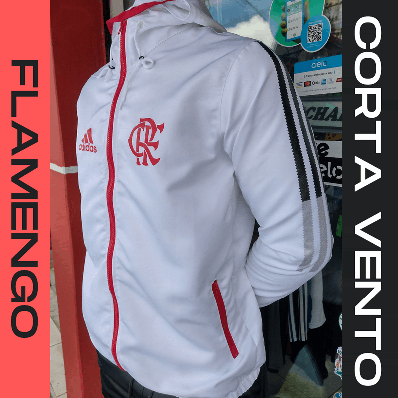 Casaco flamengo best sale corta vento