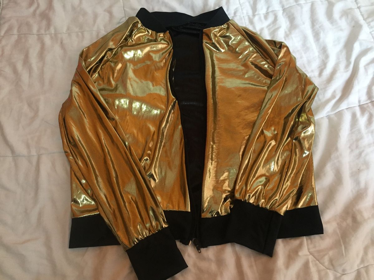 jaqueta dourada