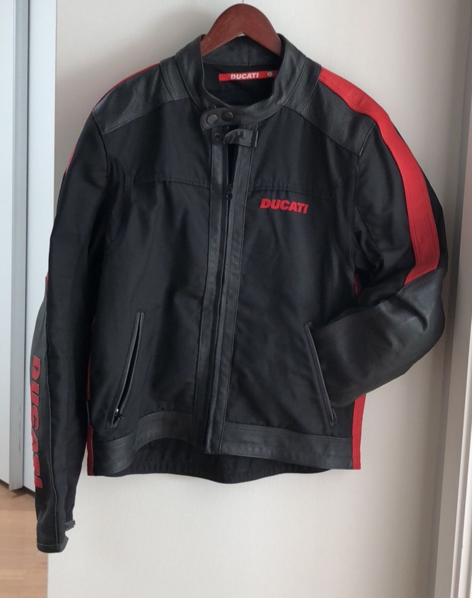 jaqueta couro ducati