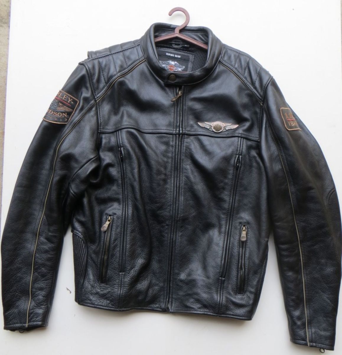 jaqueta harley davidson 110 anos