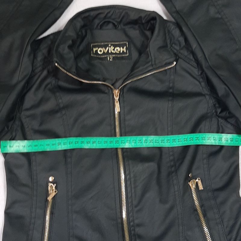 Jaqueta em Couro Sintético Rovitex 12 Roupa Infantil para Menina