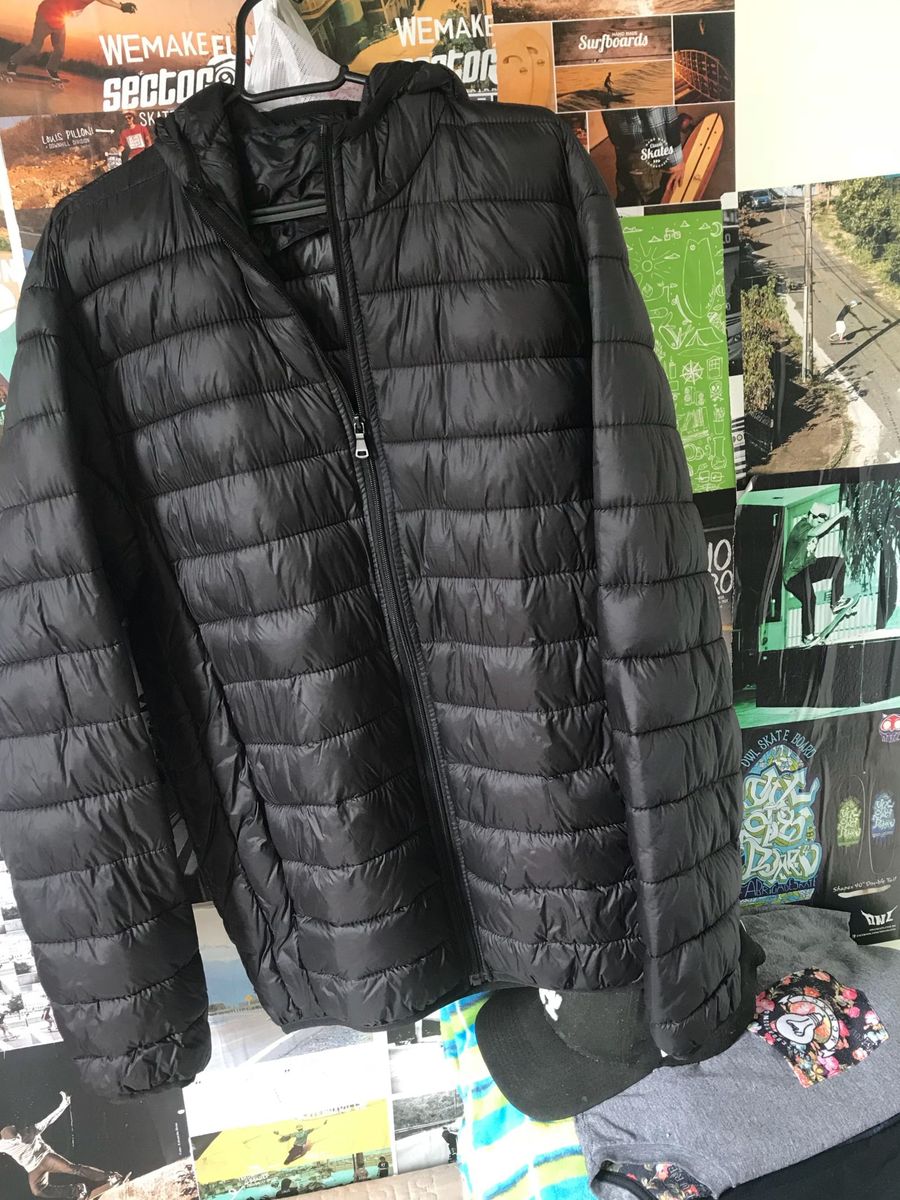 jaqueta engomada nike