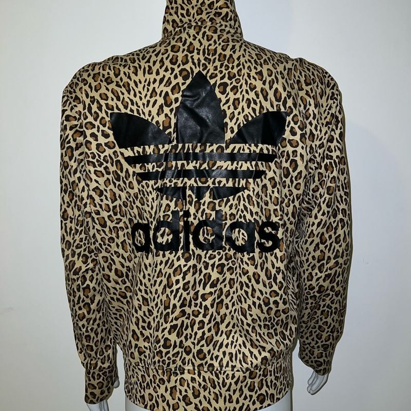 Jaqueta Estampa Onça Adidas Originals X Jeremy Scott Tam G