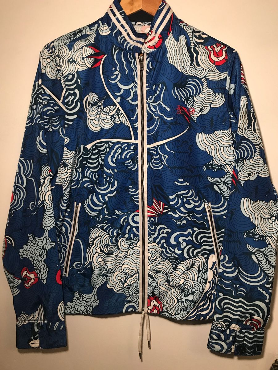 jaqueta estampada masculina