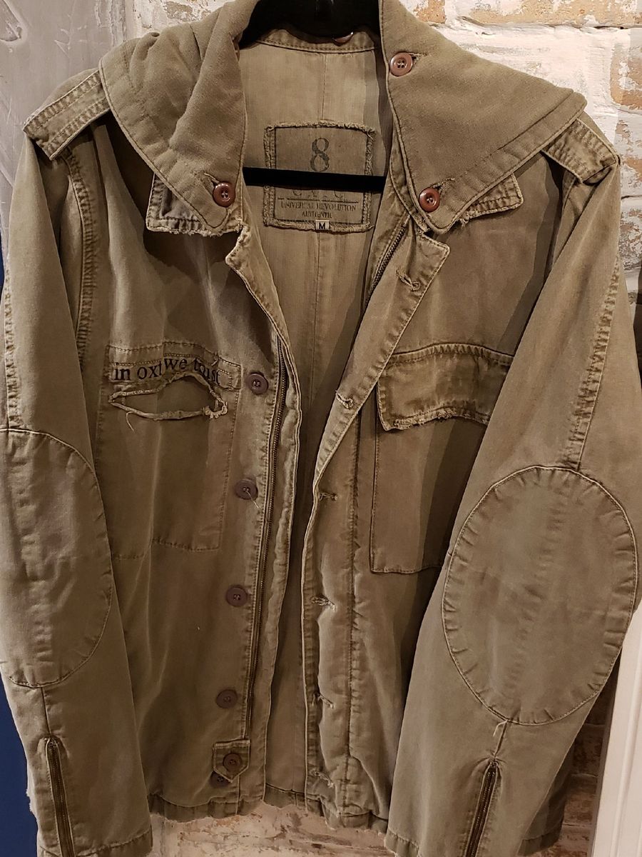 casaco estilo militar masculino