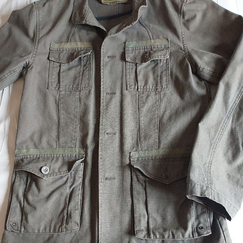 Casaco estilo hot sale militar