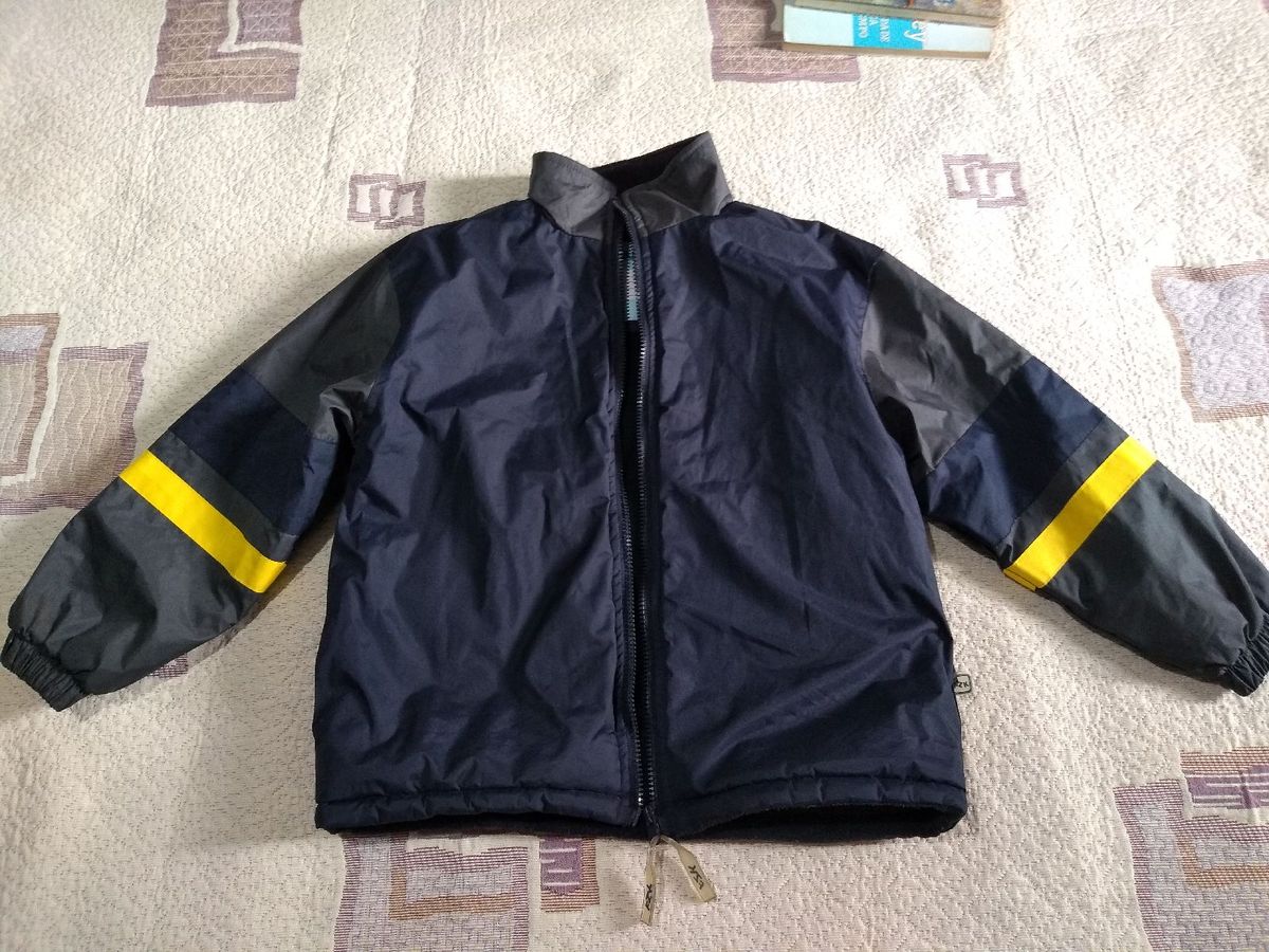 jaqueta de motoqueiro infantil