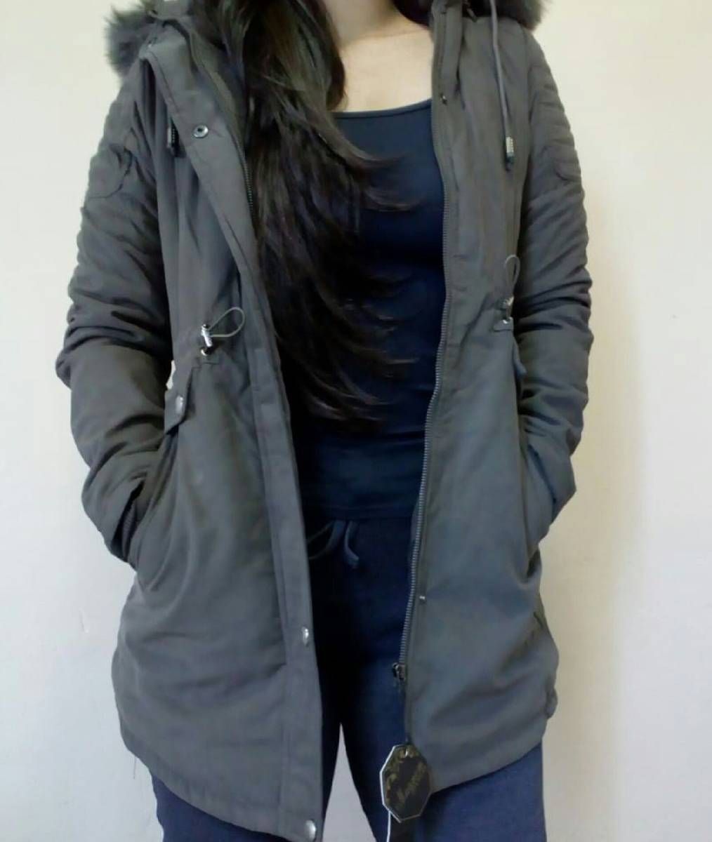 blusa parka forrada