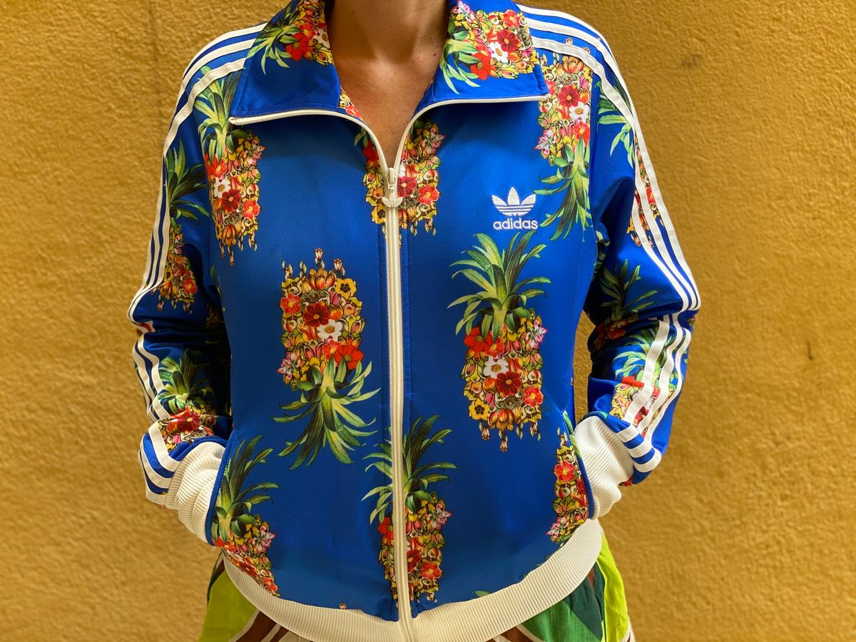 Casaco da cheap adidas florido