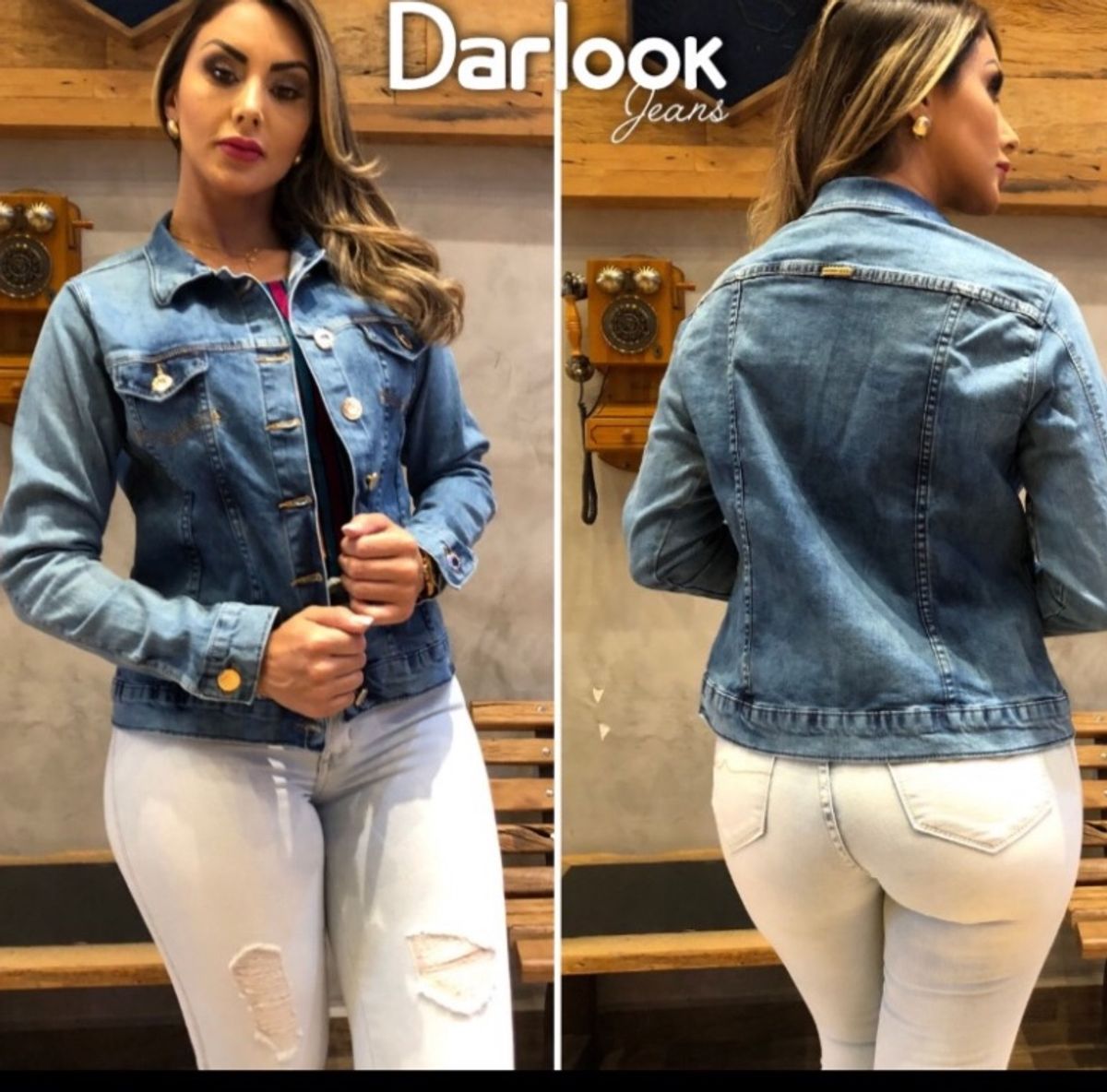 jaqueta jeans darlook