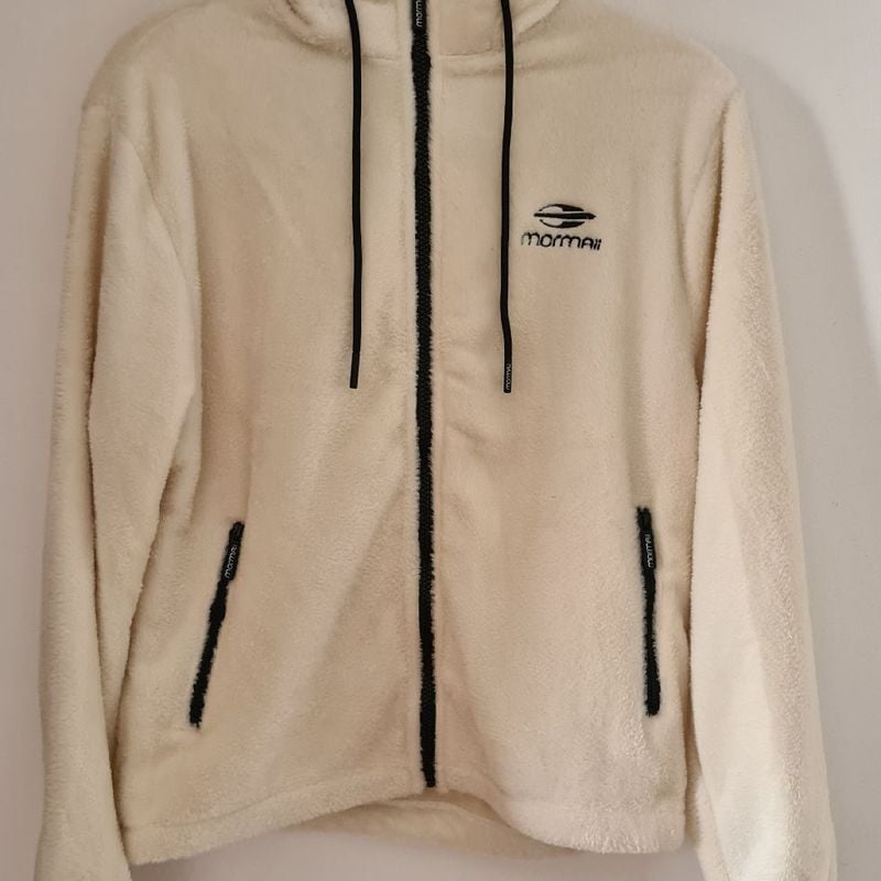 Jaqueta Feminina Moletom Peluciado com Capuz Mormaii Mormaii