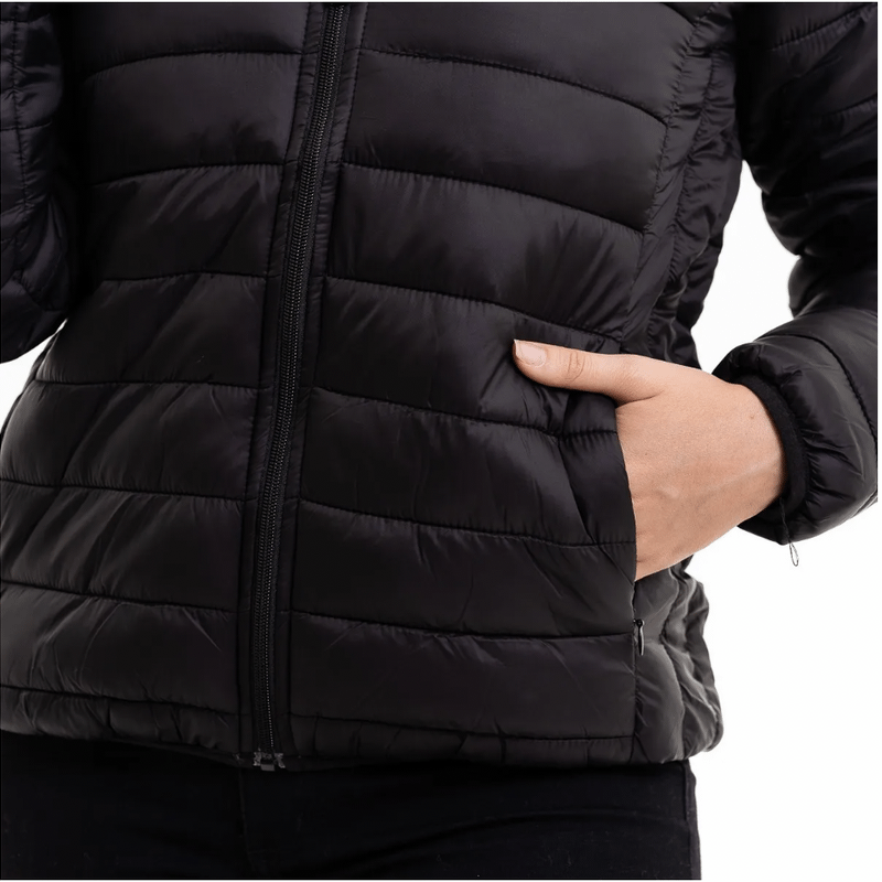 Jaqueta Black River Puffer Lisa Masculina - Preto