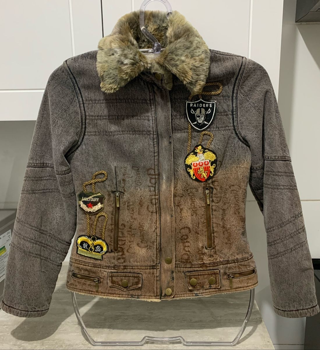 jaqueta de futebol americano feminina