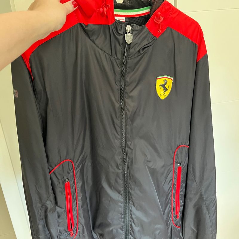 Agasalho best sale ferrari masculino