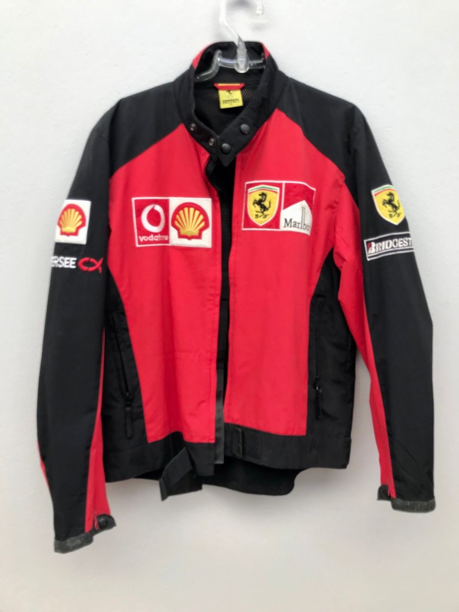 Jaqueta Ferrari Original Vintage Casaco Masculino Ferrari Usado